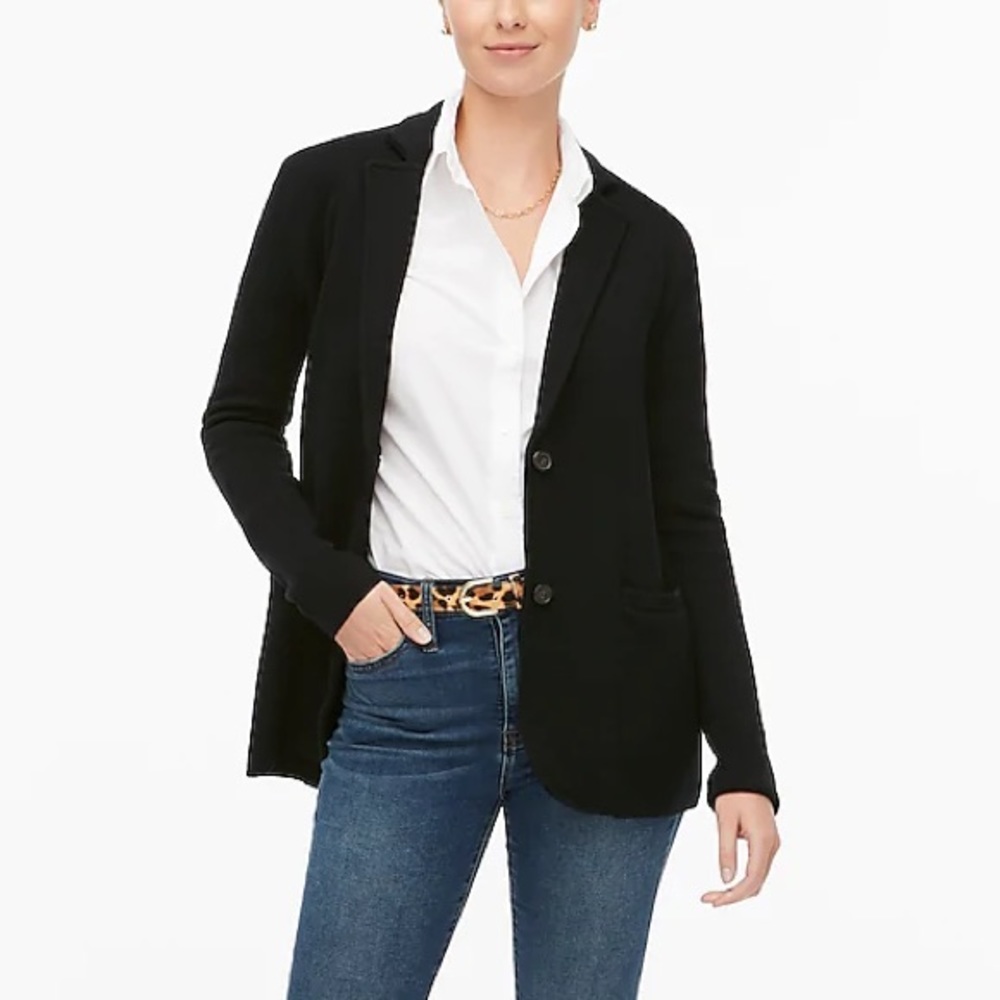 J Crew Factory Sweater Blazer